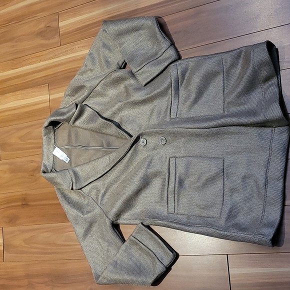 Nwt WYNNE LAYERS Raglan sleeve mesh blazer - Picture 3 of 7